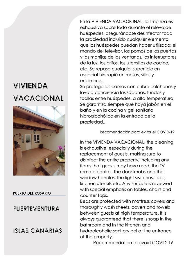 Vivienda Vacacional Пуэрто-дель-Росарио Экстерьер фото